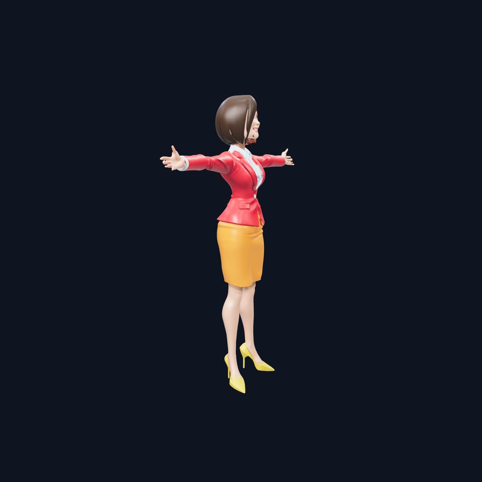 Business Attire Woman model pack